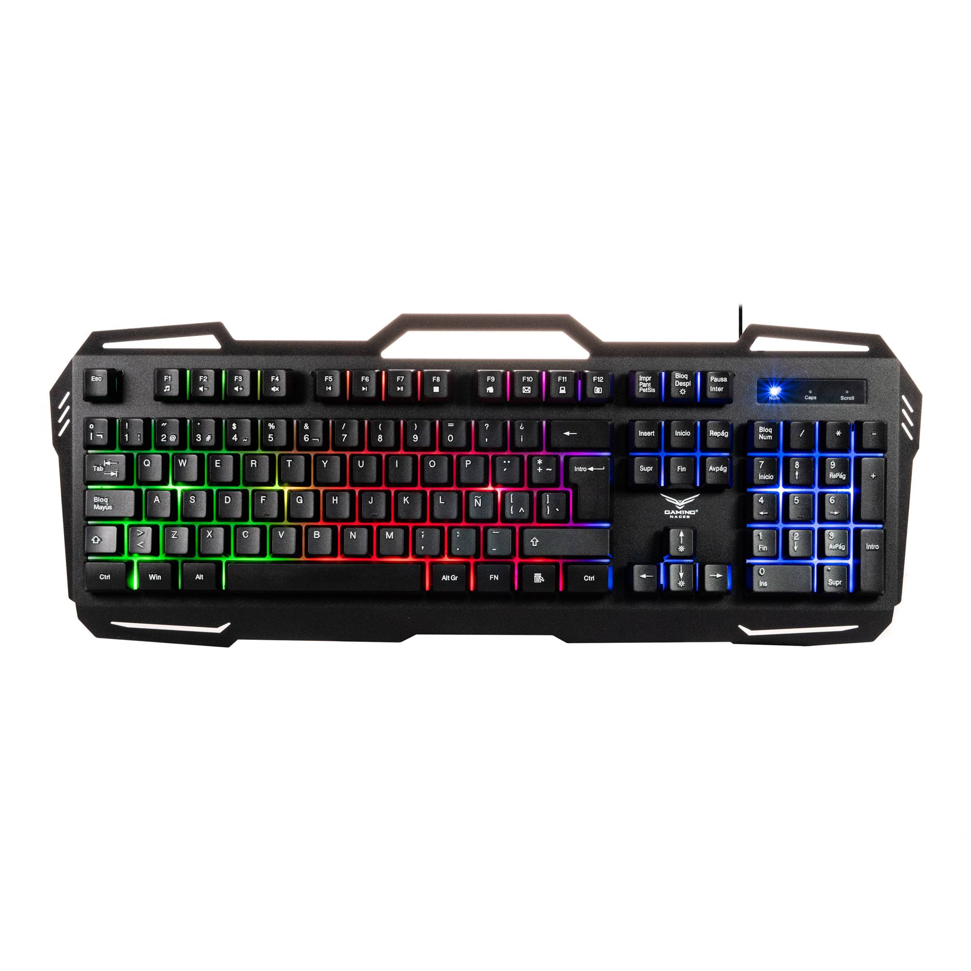 TECLADO MULTIMEDIA GAMER K417 NA-0967 - TECLADO MULTIMEDIA GAMER K417 NA-0967 -